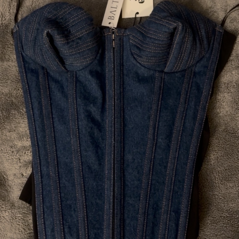 Jean Paul G denim corset
